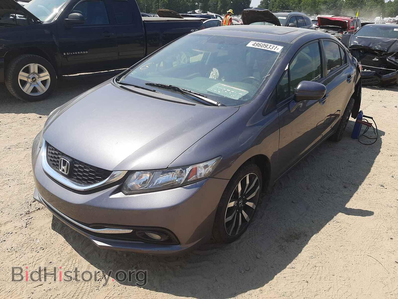 2015 HONDA CIVIC - VIN: 2HGFB2F95FH514129 - Фото 2