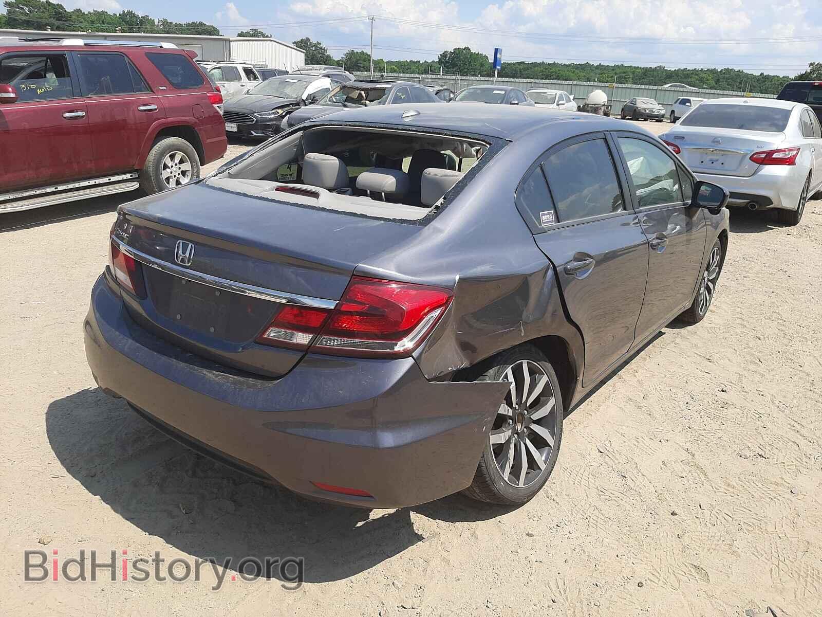 2015 HONDA CIVIC - VIN: 2HGFB2F95FH514129 - Фото 4