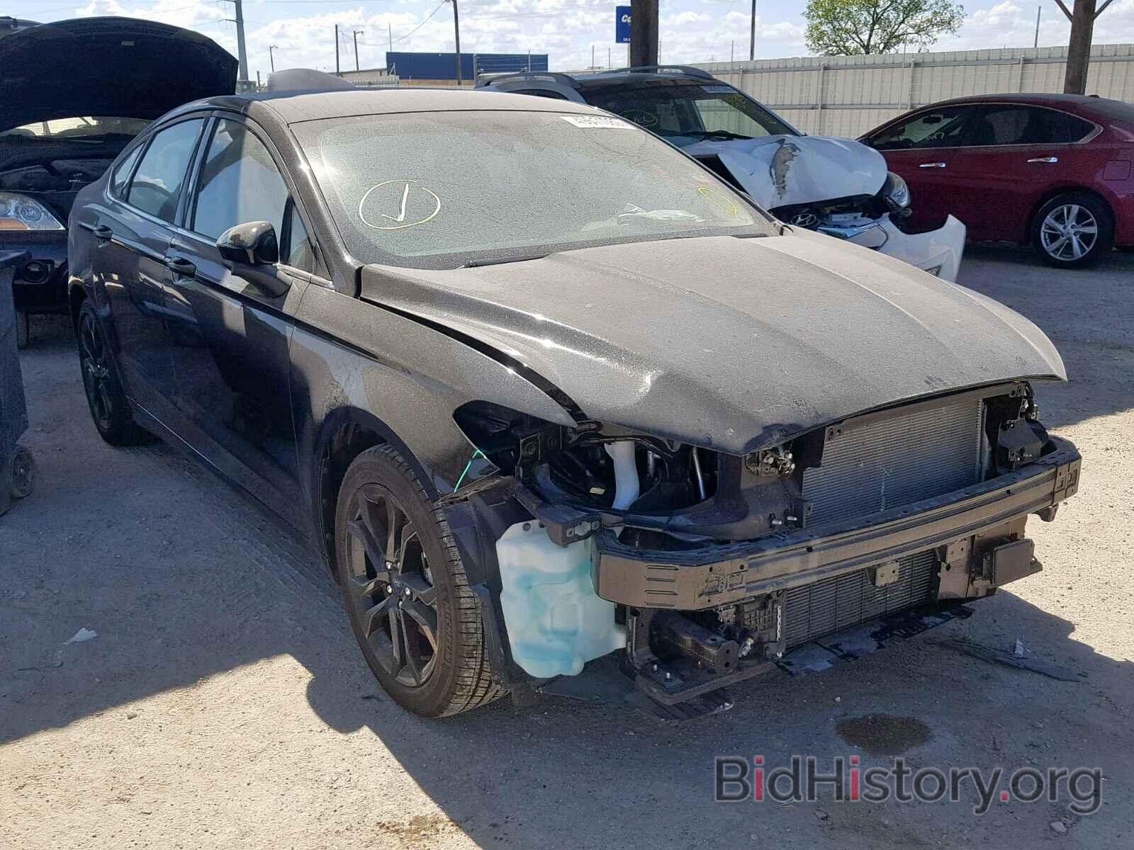 Photo 3FA6P0HD8KR170953 - FORD FUSION SE 2019