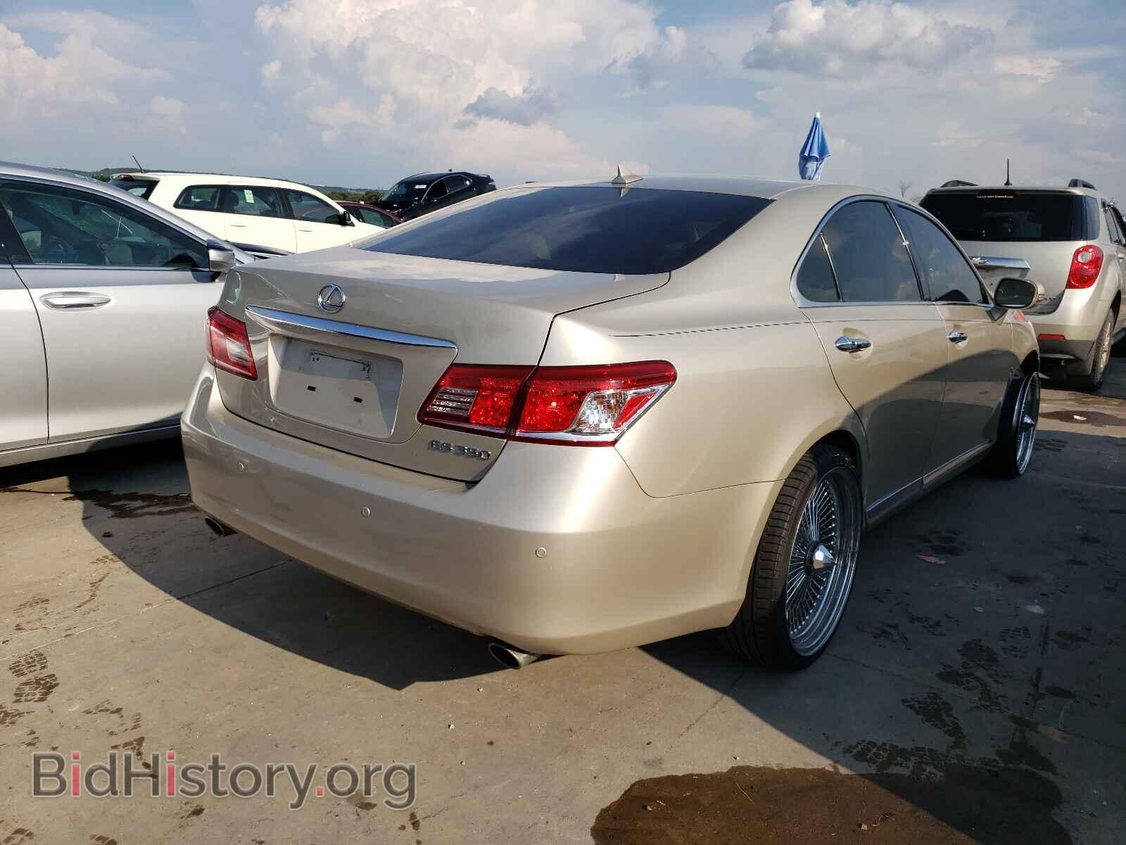 2012 LEXUS ES350 - VIN: JTHBK1EG2C2484288 - Фото 4