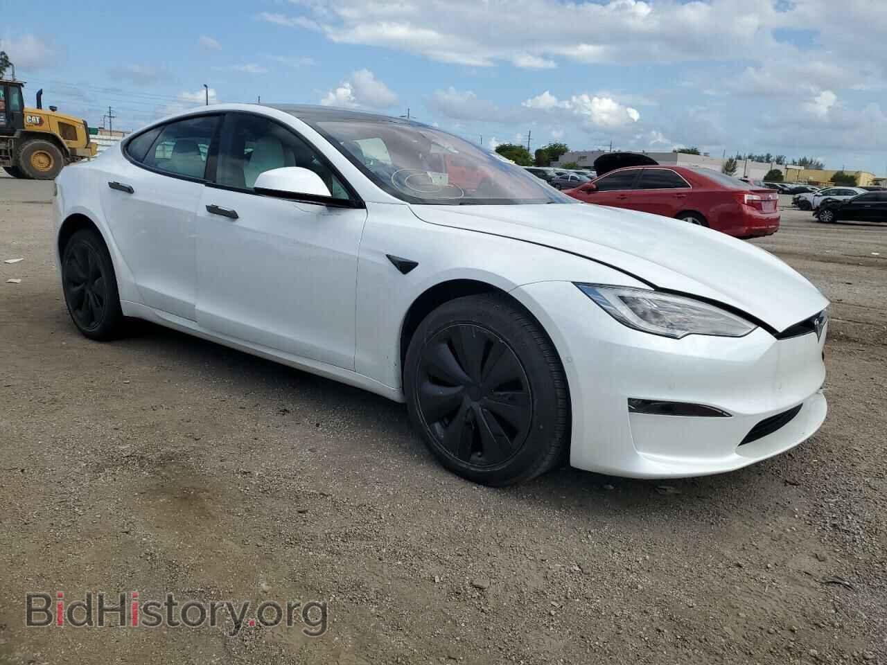 2021 TESLA MODEL S - VIN: 5YJSA1E56MF450937 - Фото 4