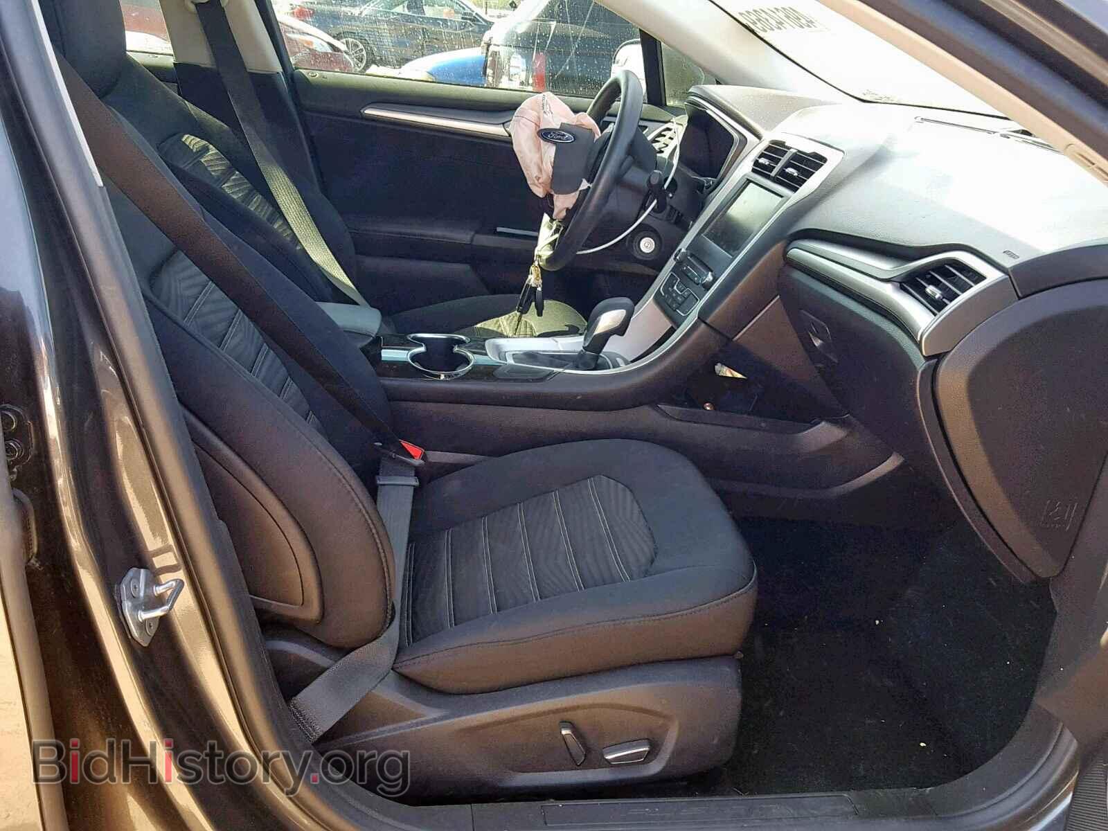 2016 FORD FUSION SE - VIN: 3FA6P0H75GR299511 - Фото 5