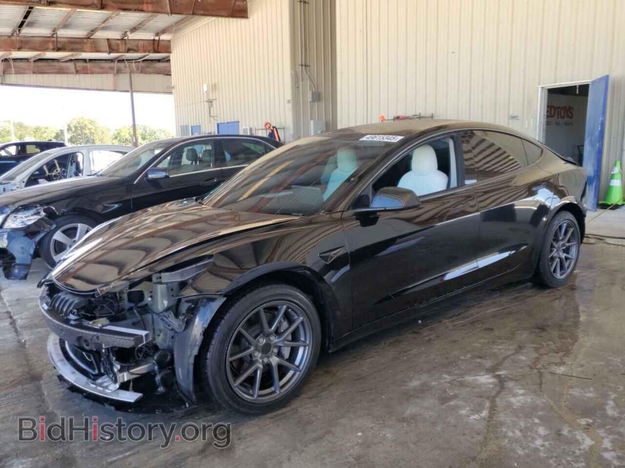 Photo 5YJ3E1EA2MF057460 - TESLA MODEL 3 2021