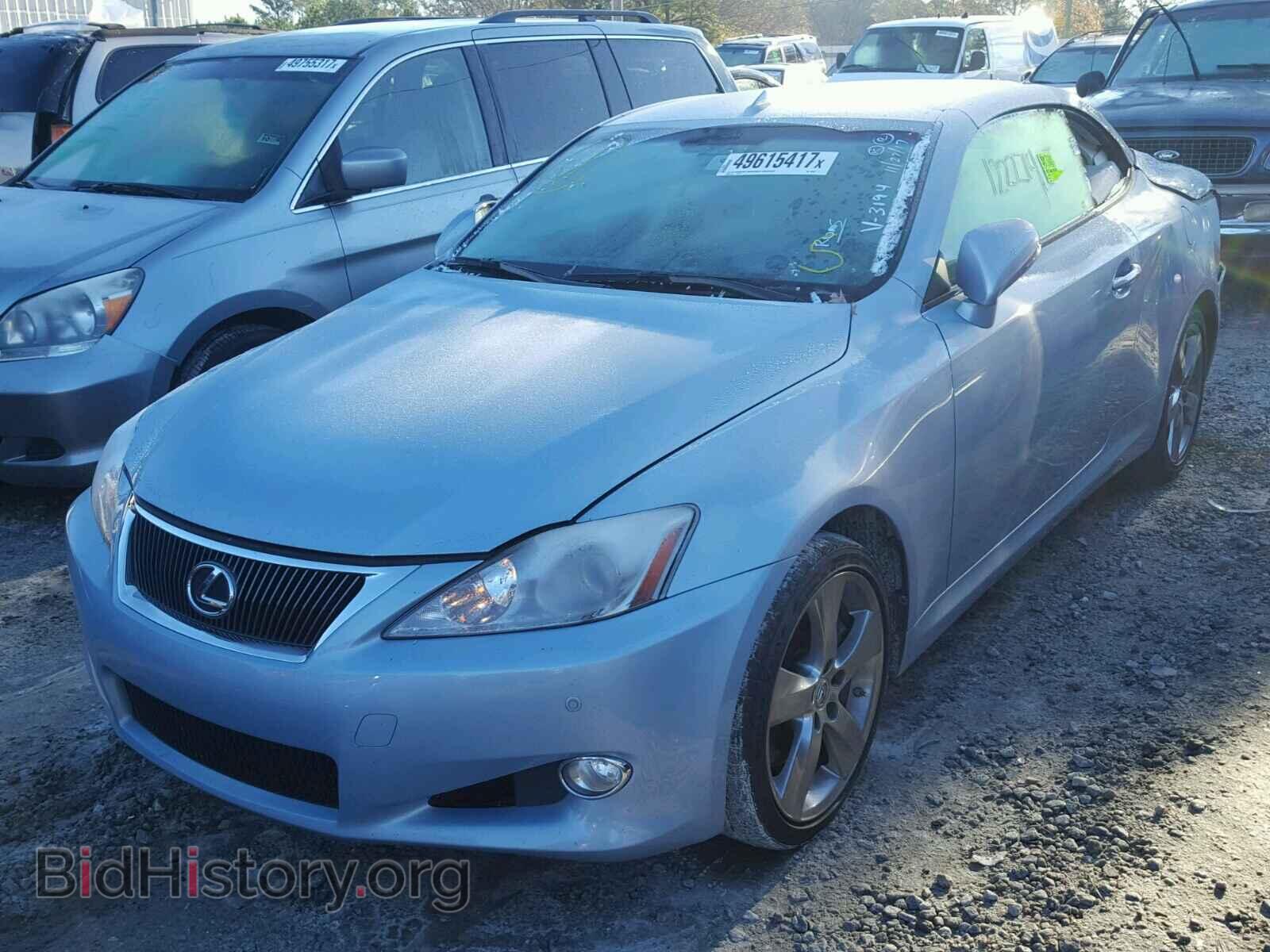 2010 LEXUS IS350 - VIN: JTHFE2C29A2503194 - Фото 2