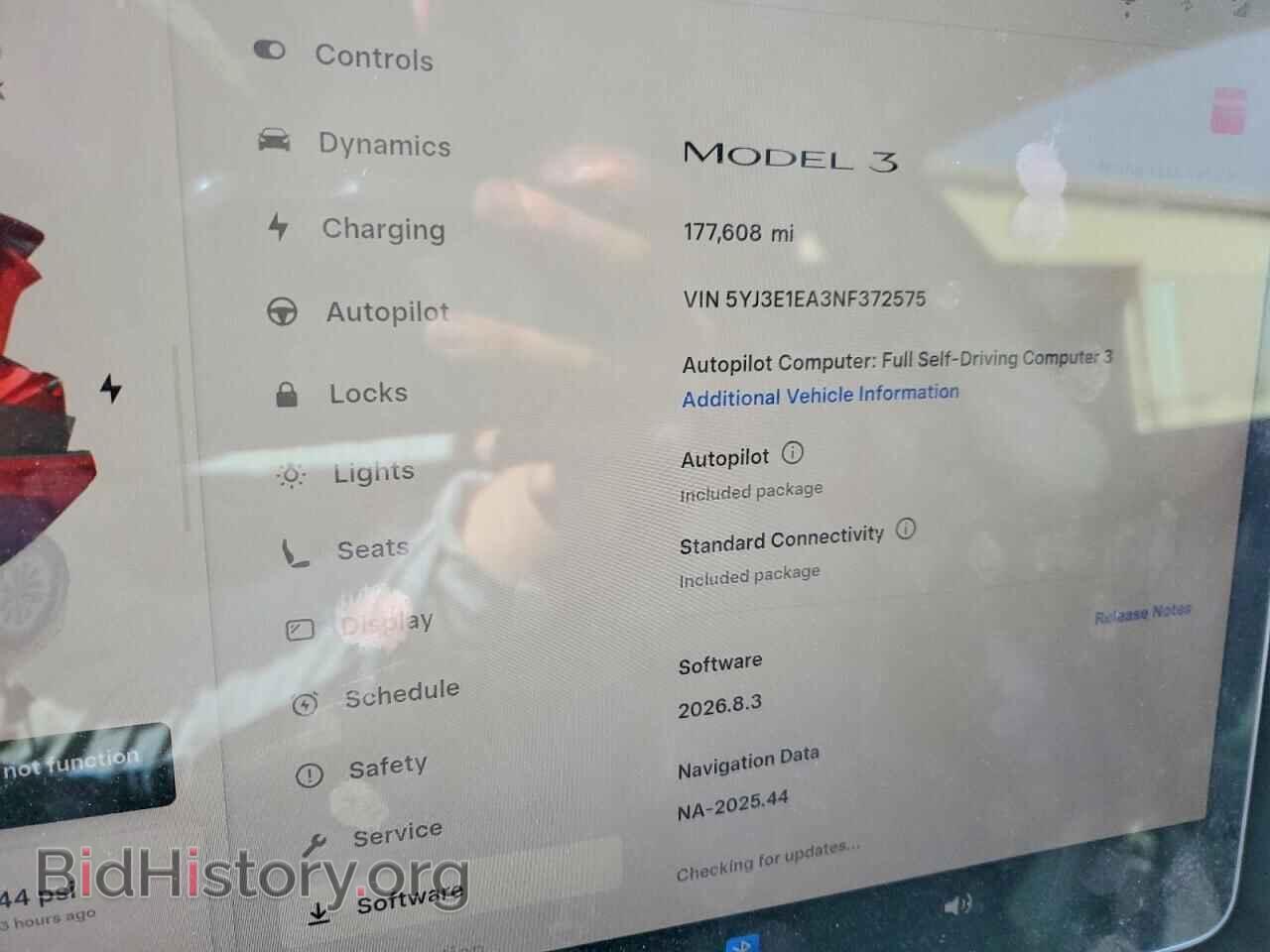 2022 TESLA MODEL 3 - VIN: 5YJ3E1EA3NF372575 - Photo 9