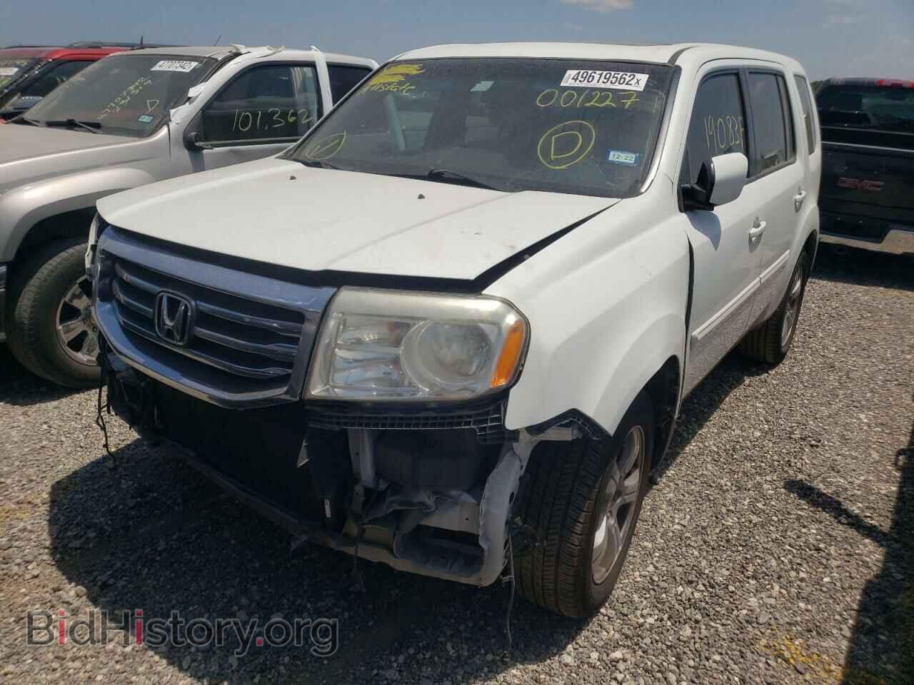 2013 HONDA PILOT - VIN: 5FNYF3H56DB001227 - Фото 2