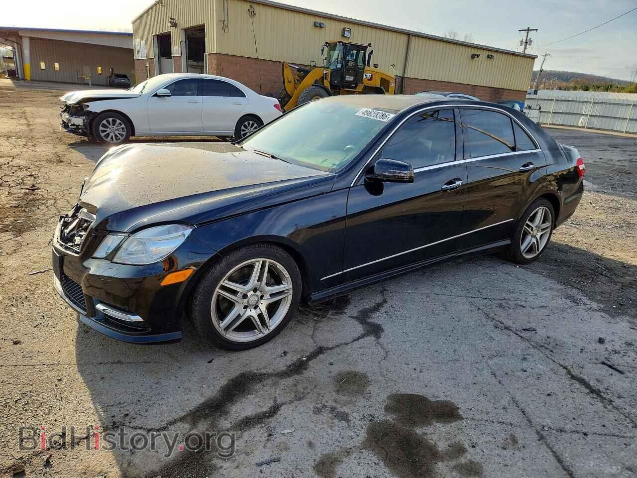 Photo WDDHF8JB9DA771479 - MERCEDES-BENZ E-CLASS 2013