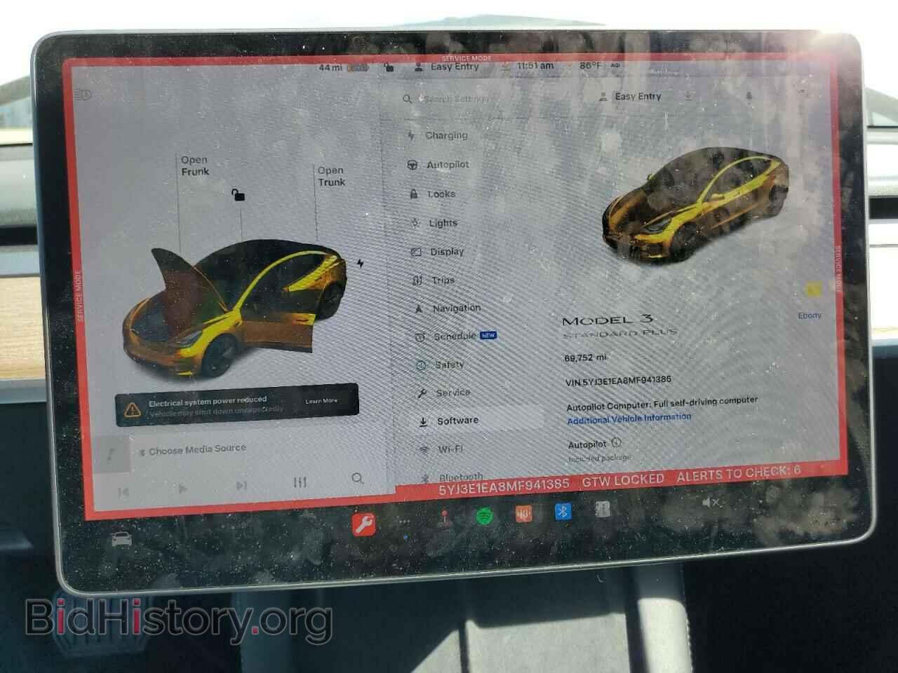 2021 TESLA MODEL 3 - VIN: 5YJ3E1EA8MF941385 - Фото 9