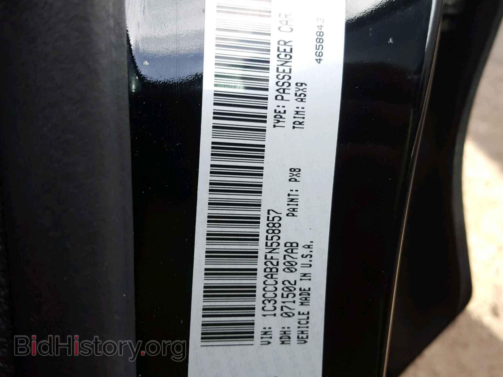 2015 CHRYSLER 200 - VIN: 1C3CCCAB2FN558857 - Фото 10
