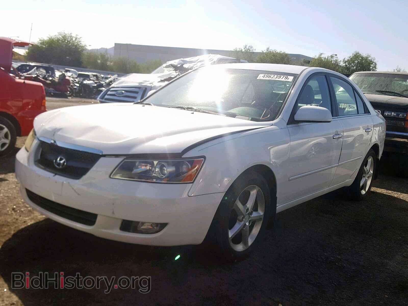 2006 HYUNDAI SONATA - VIN: 5NPEU46F86H106947 - Фото 2
