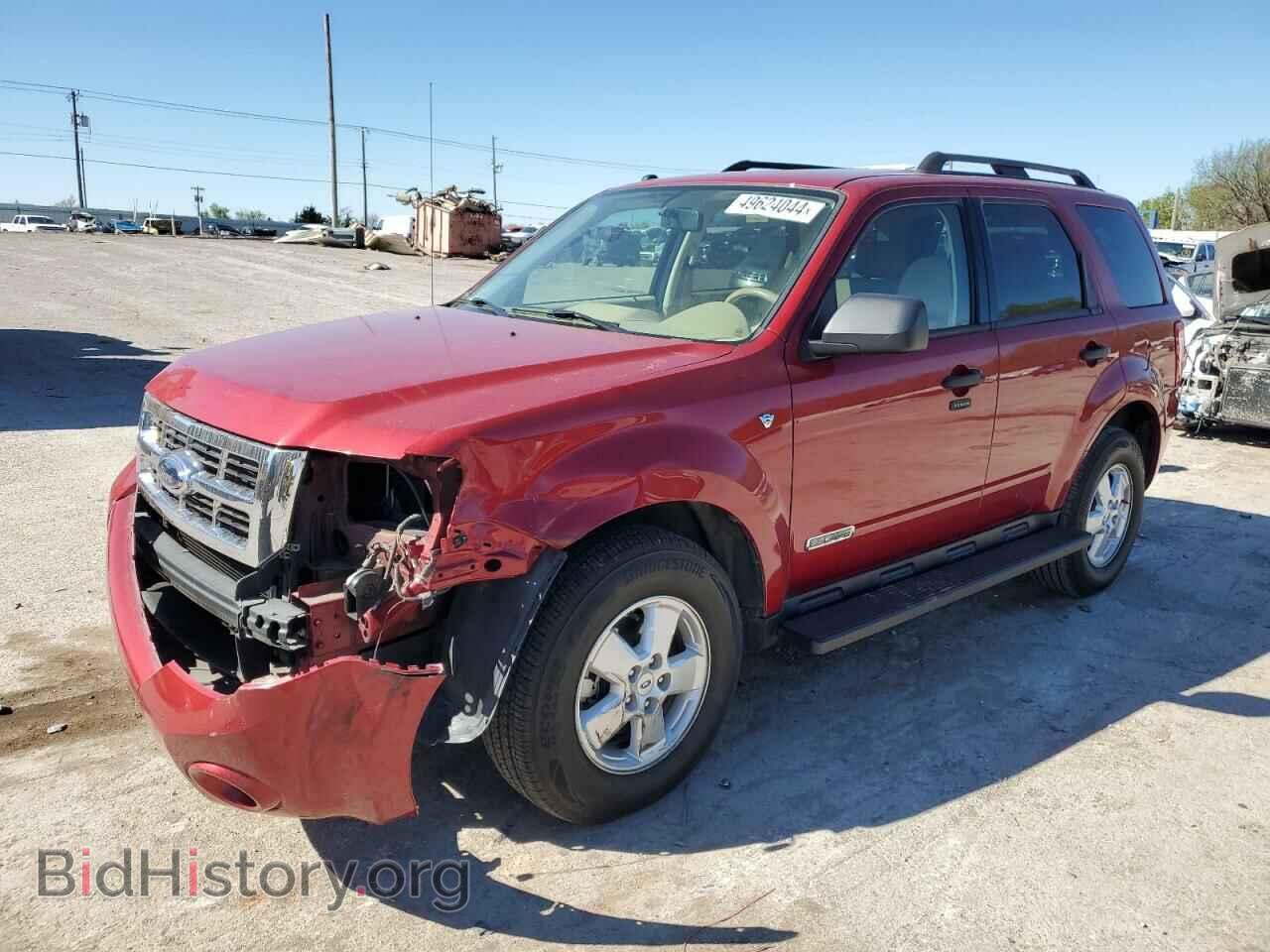 Photo 1FMCU03178KE85528 - FORD ESCAPE 2008