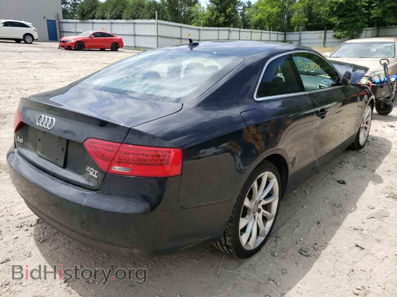2013 AUDI A5 - VIN: WAULFAFR3DA063372 - Фото 4