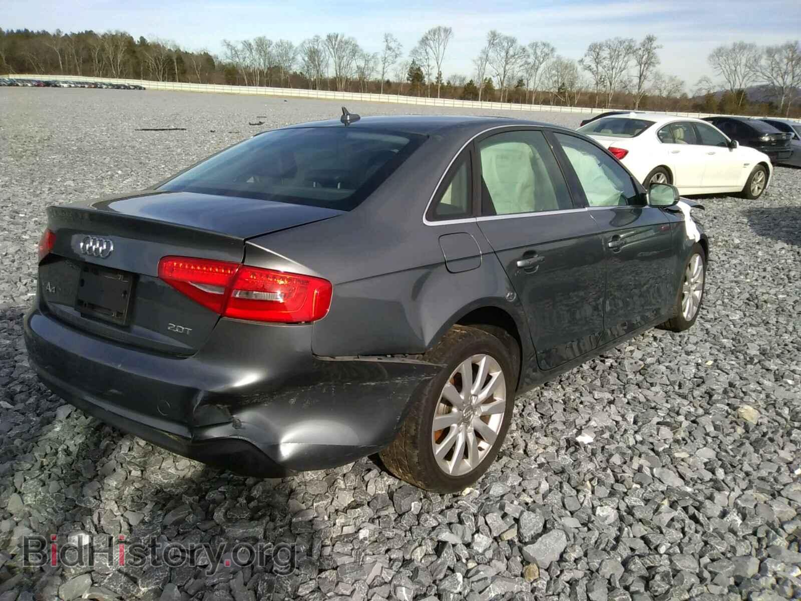 2013 AUDI A4 - VIN: WAUAFAFL3DA110080 - Фото 4