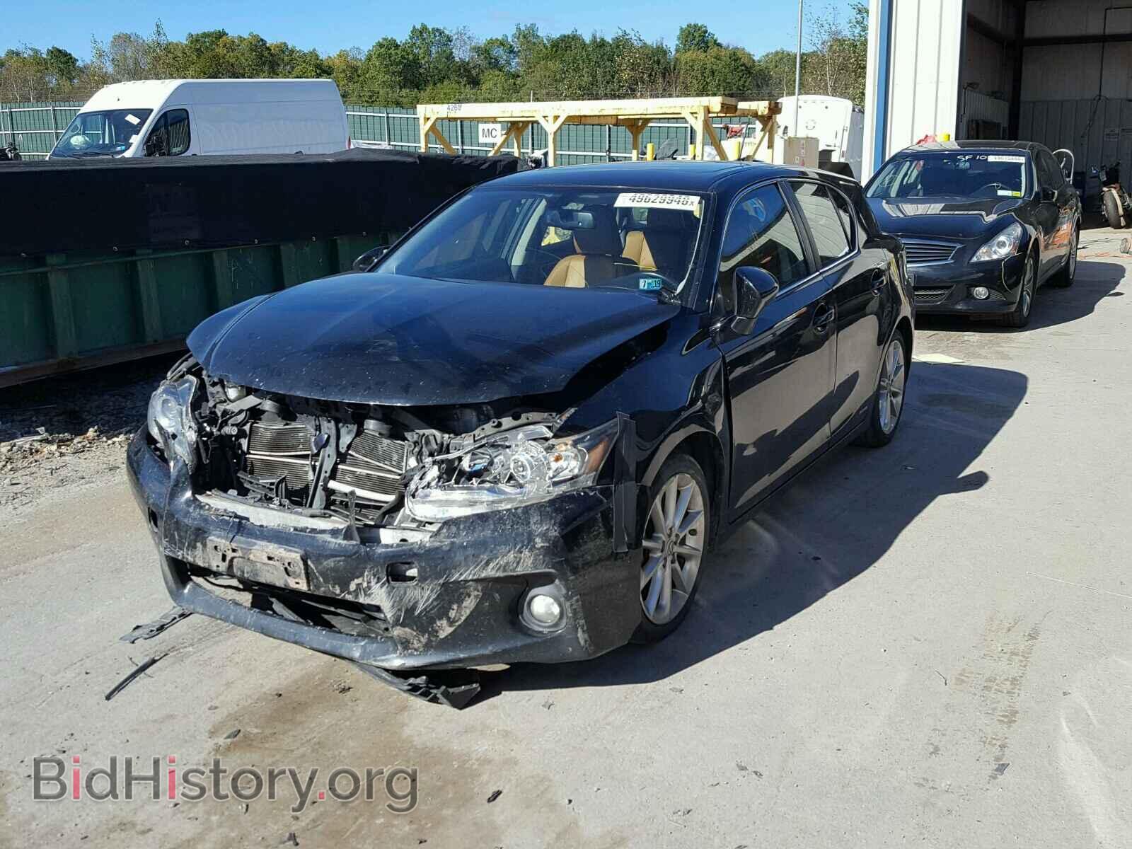 2011 LEXUS CT 200 - VIN: JTHKD5BH7B2038411 - Фото 2
