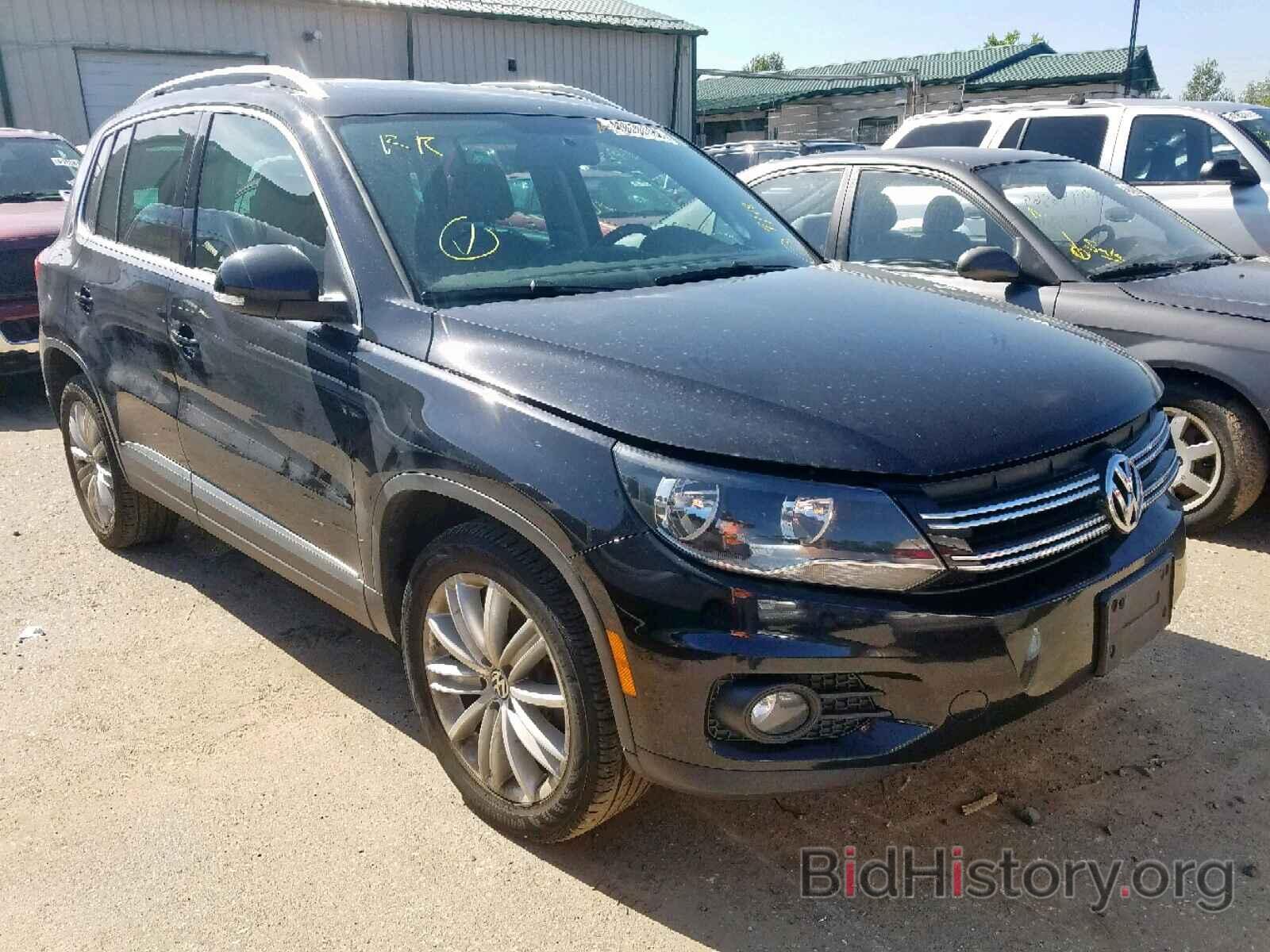 Фотография WVGBV7AX6CW548922 - VOLKSWAGEN TIGUAN S 2012