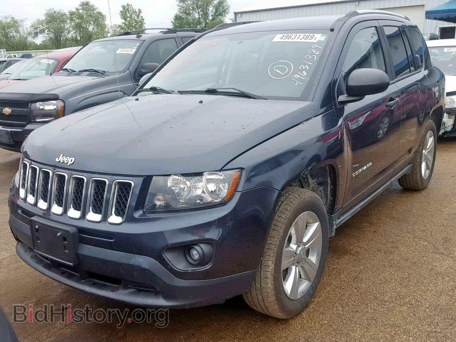 2014 JEEP COMPASS SP - VIN: 1C4NJDBB6ED898161 - Фото 2