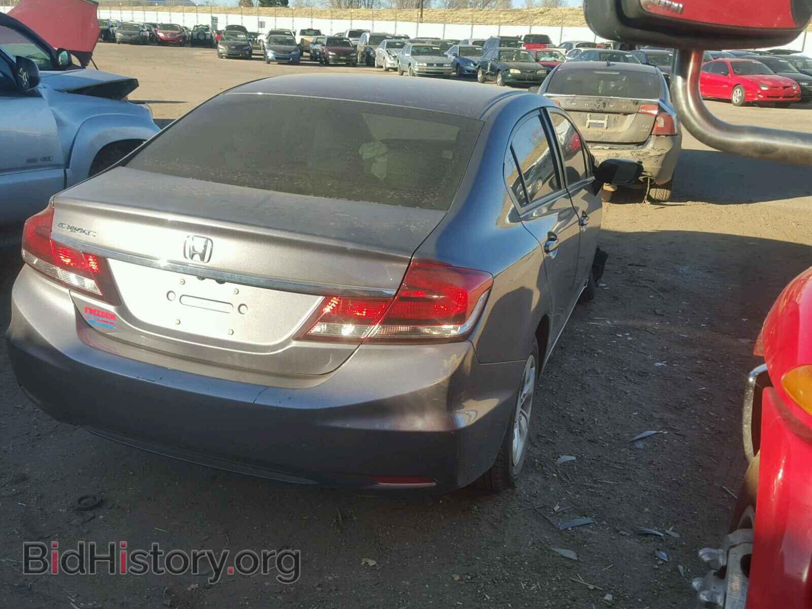 2014 HONDA CIVIC - VIN: 19XFB2F50EE072737 - Фото 4