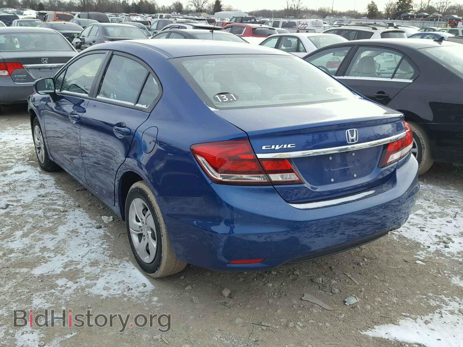 2014 HONDA CIVIC - VIN: 19XFB2F56EE063122 - Фото 3