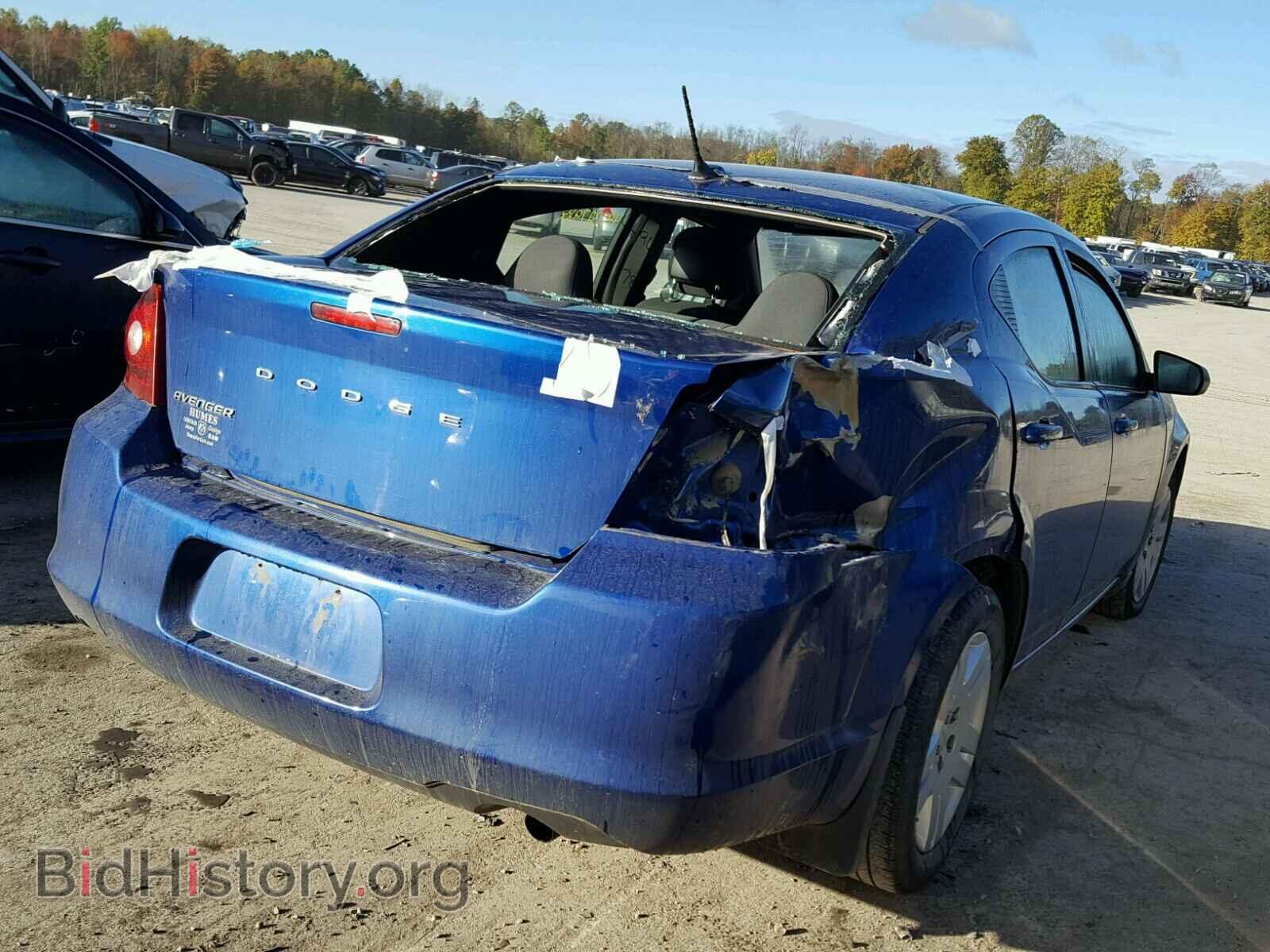 2013 DODGE AVENGER - VIN: 1C3CDZAB5DN613797 - Фото 4