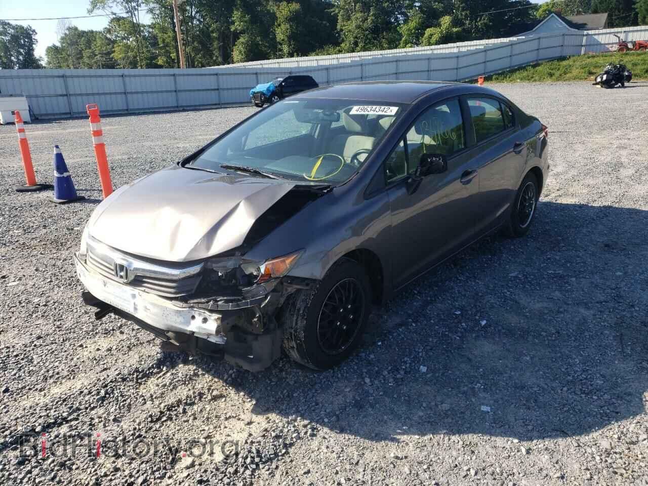 2012 HONDA CIVIC - VIN: 19XFB2F54CE383407 - Фото 2