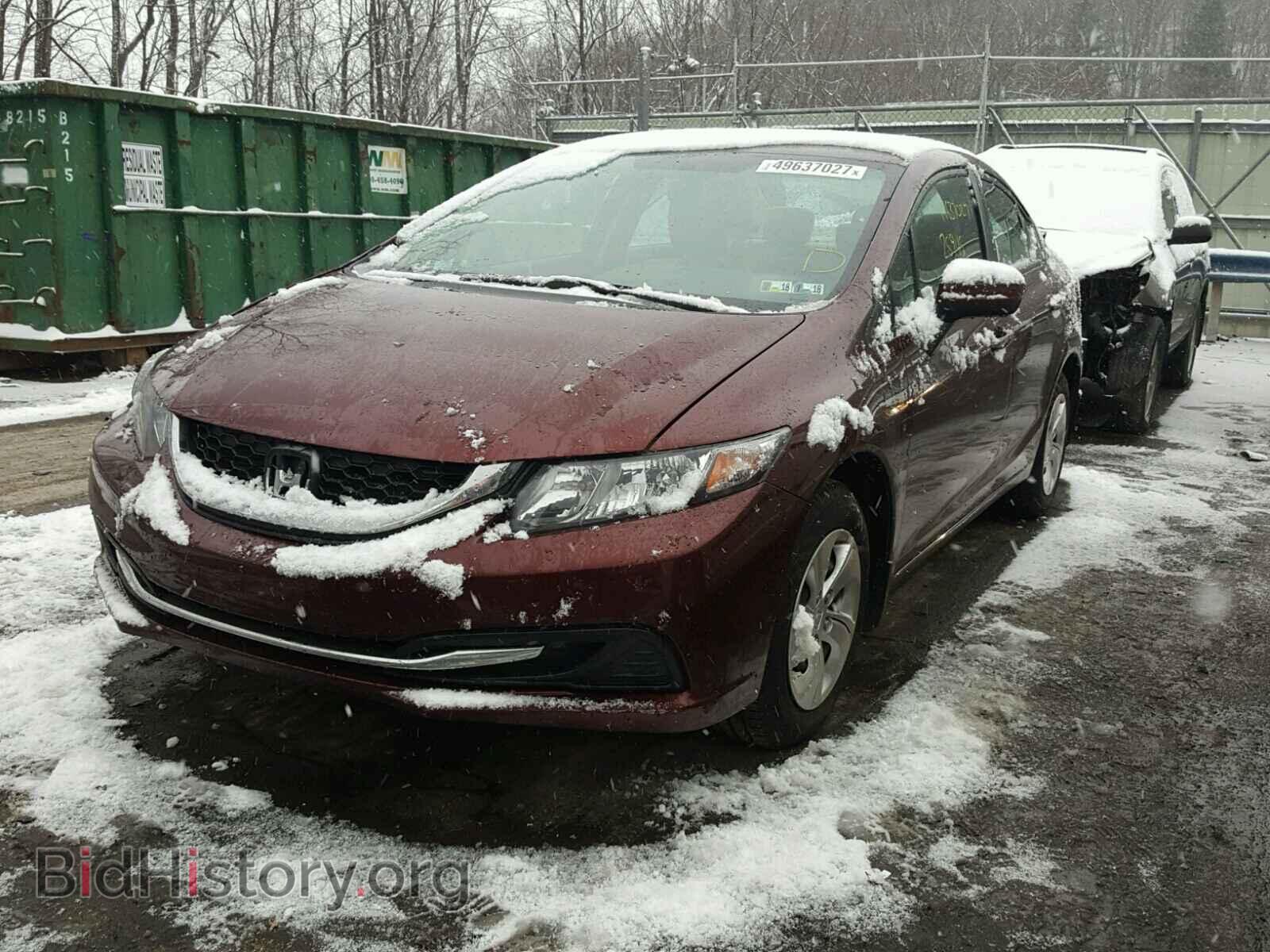 2014 HONDA CIVIC - VIN: 19XFB2F54EE255171 - Фото 2