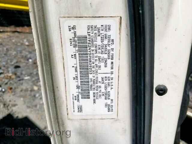 1993 FORD ECONOLINE - VIN: 1FTFE24Y5PHB39253 - Photo 10