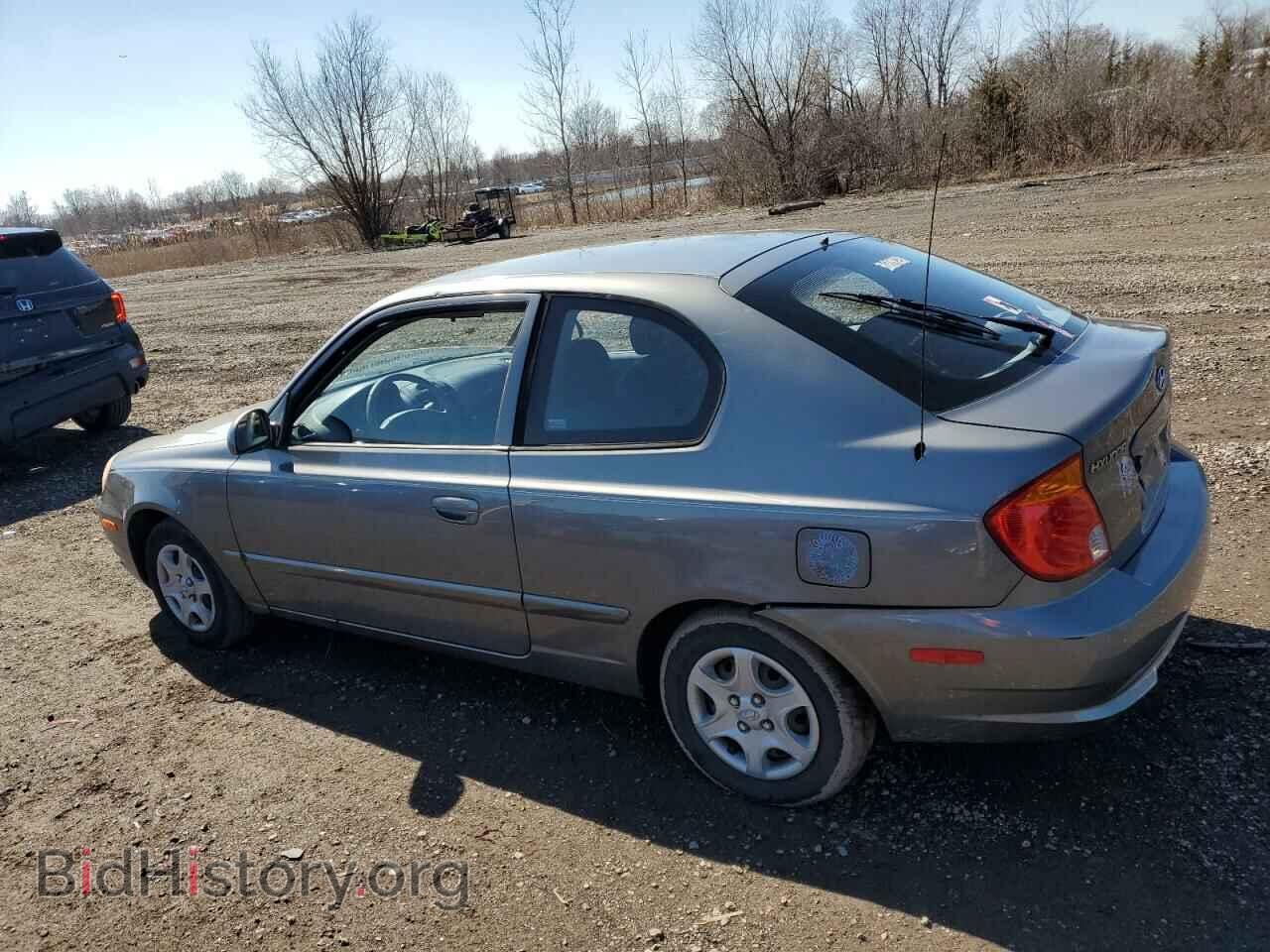 2005 HYUNDAI ACCENT - VIN: KMHCG35C65U331867 - Фото 2