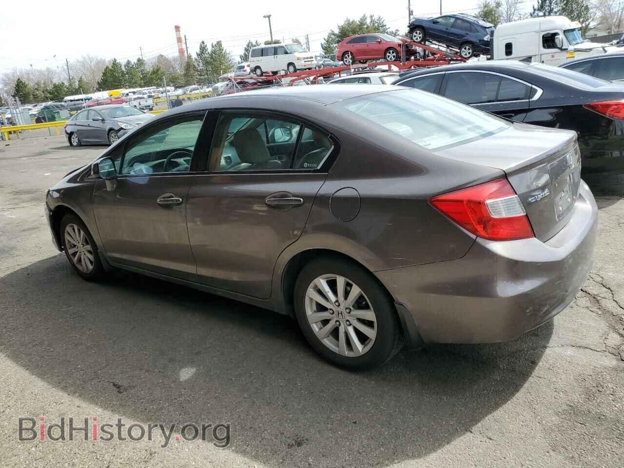 2012 HONDA CIVIC - VIN: 2HGFB2F9XCH537482 - Фото 2