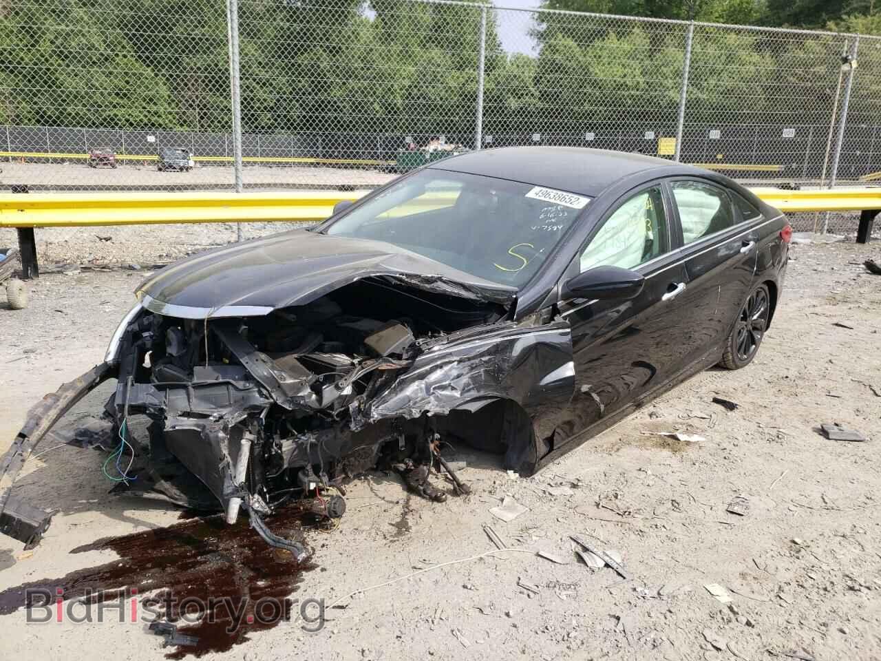 2013 HYUNDAI SONATA - VIN: 5NPEC4AC2DH507584 - Фото 2