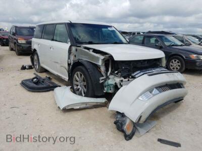 2011 Ford FLEX Flex Limit, белый — VIN 2FMGK5DC0BBD00371, Copart