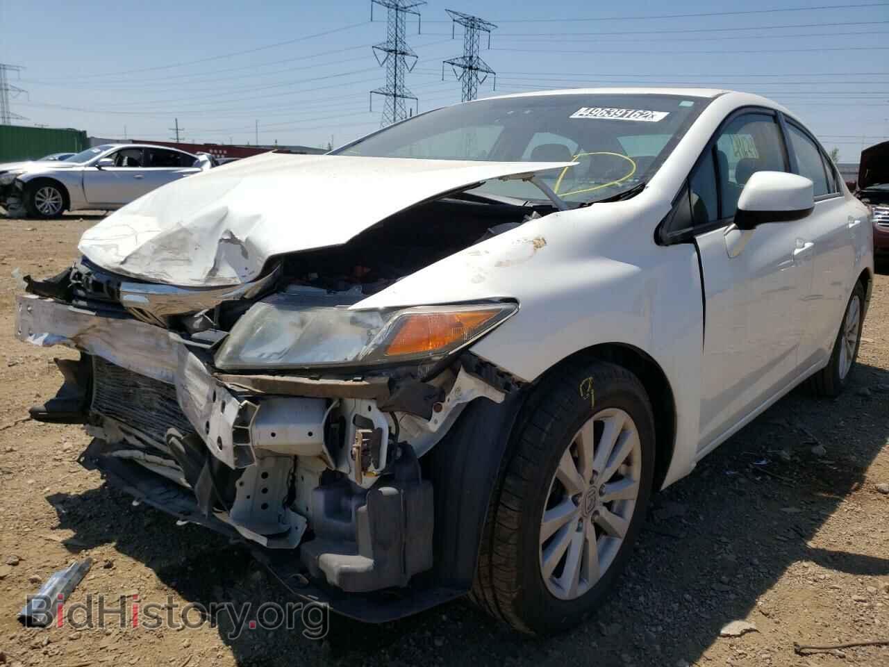 2012 HONDA CIVIC - VIN: 19XFB2F94CE044231 - Фото 2