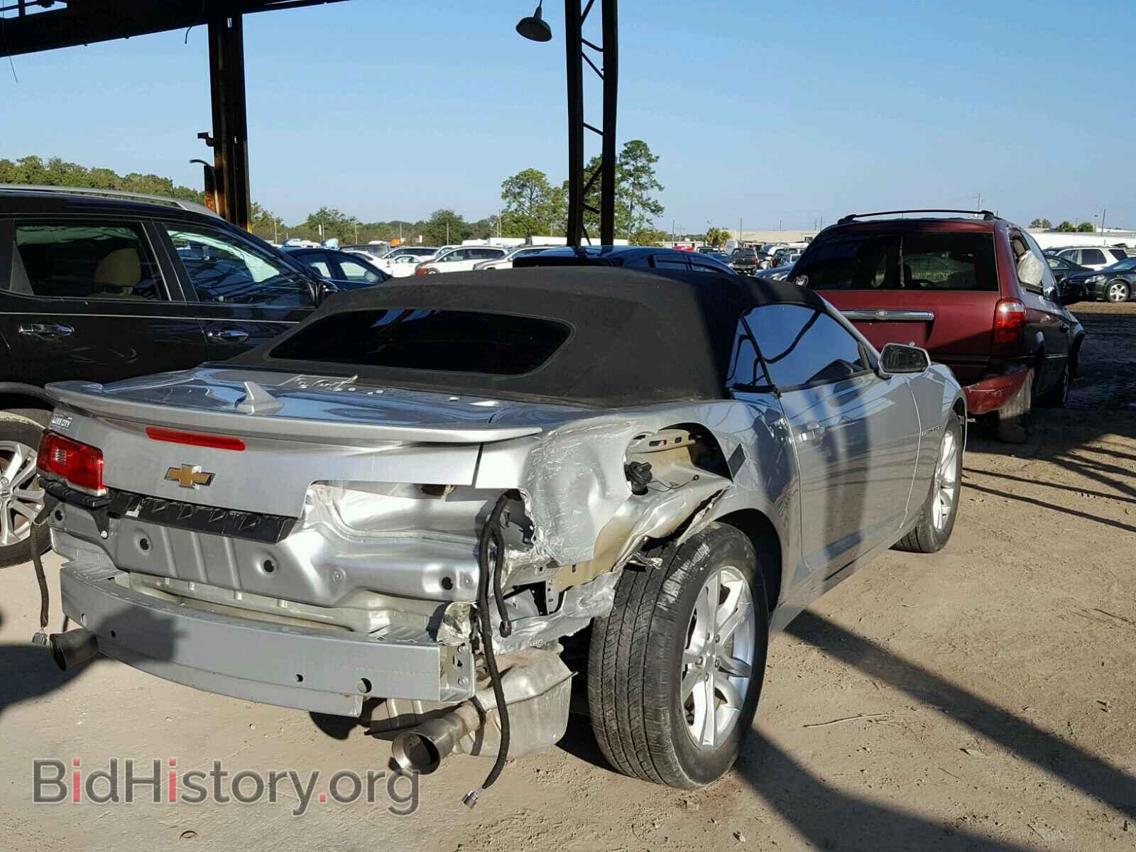 2014 CHEVROLET CAMARO - VIN: 2G1FB3D35E9170743 - Фото 4