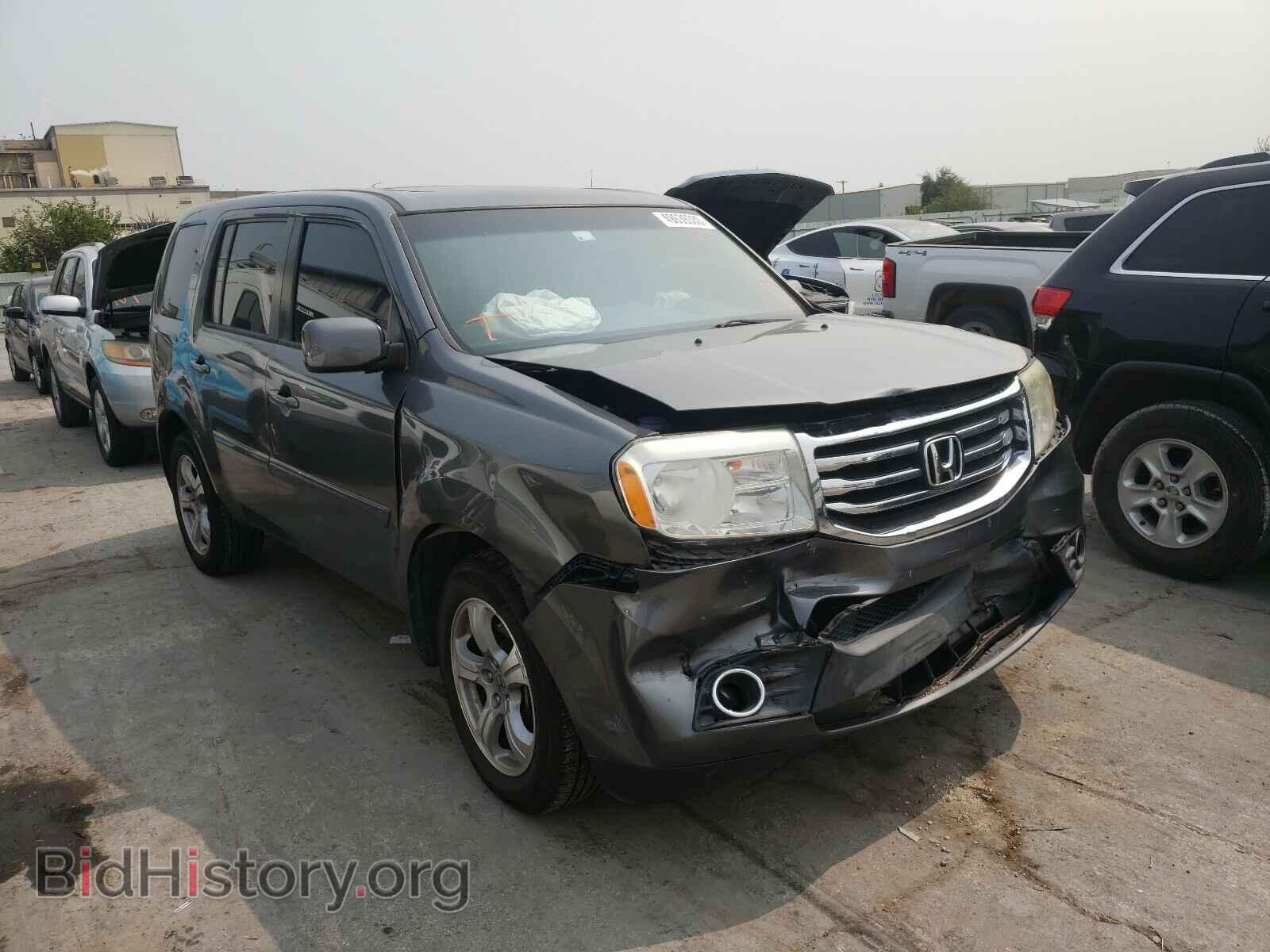 Photo 5FNYF3H56CB022822 - HONDA PILOT 2012