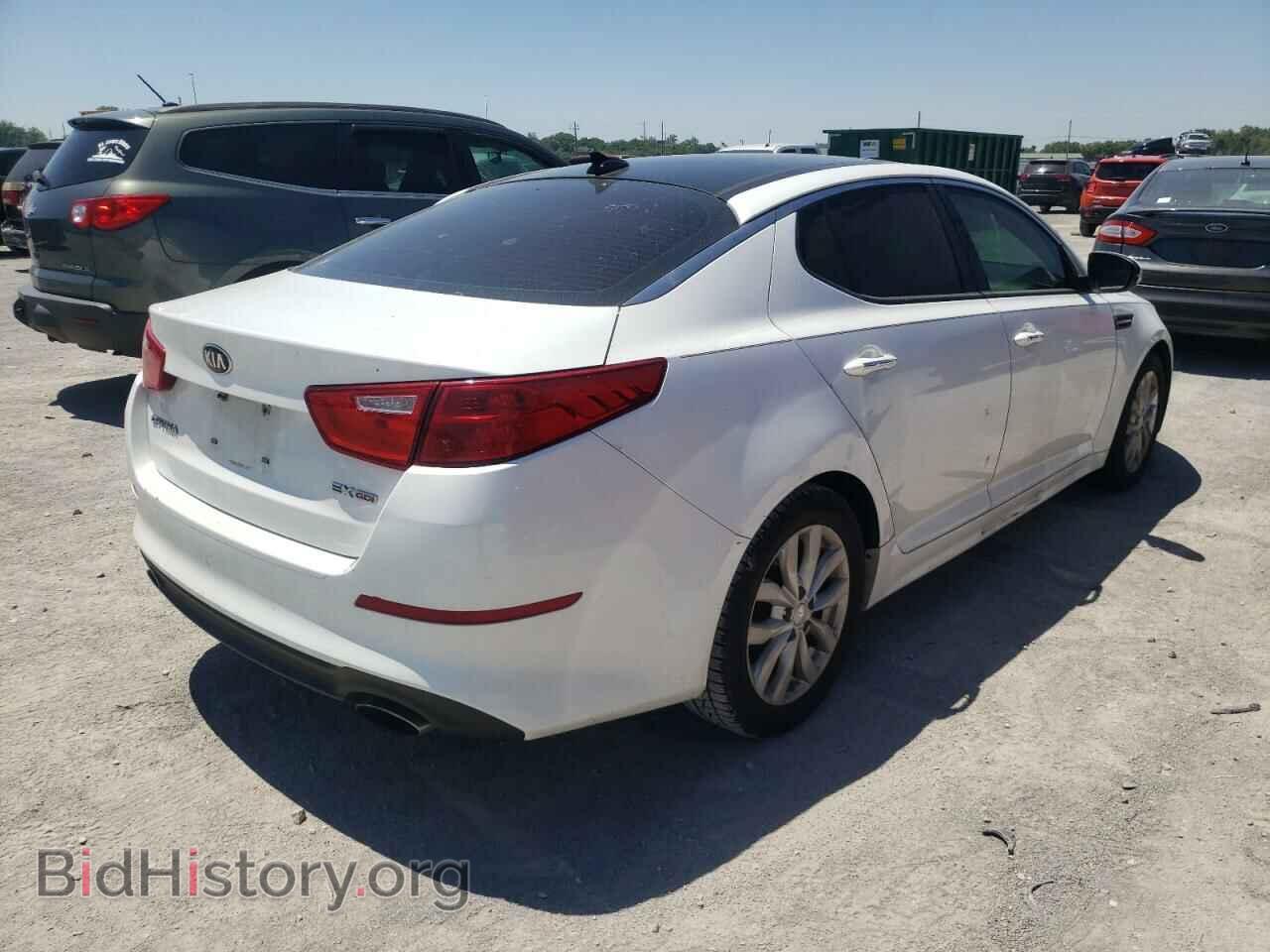 2015 KIA OPTIMA - VIN: 5XXGN4A75FG378065 - Фото 4