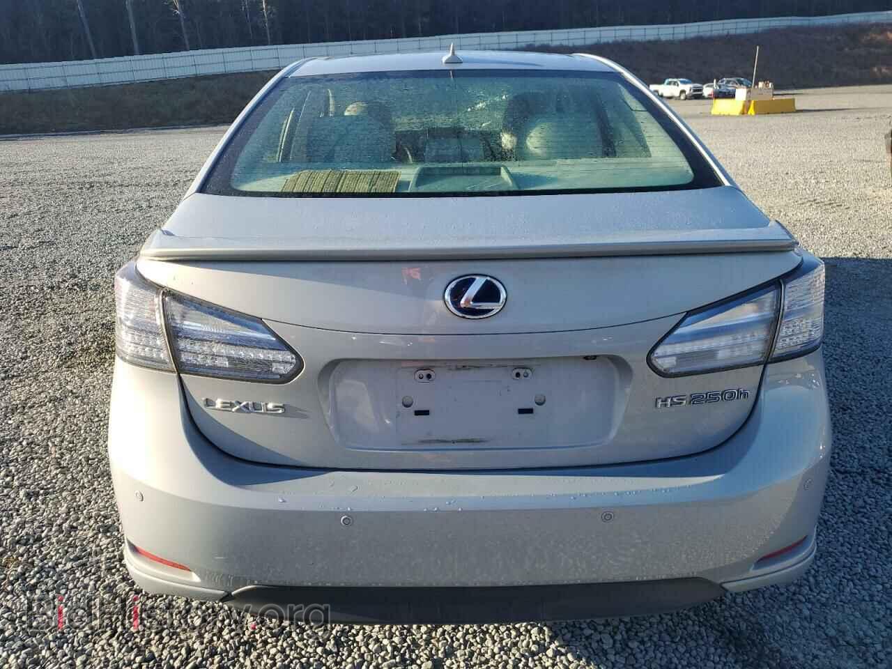 2010 LEXUS HS - VIN: JTHBB1BA5A2020554 - Фото 6