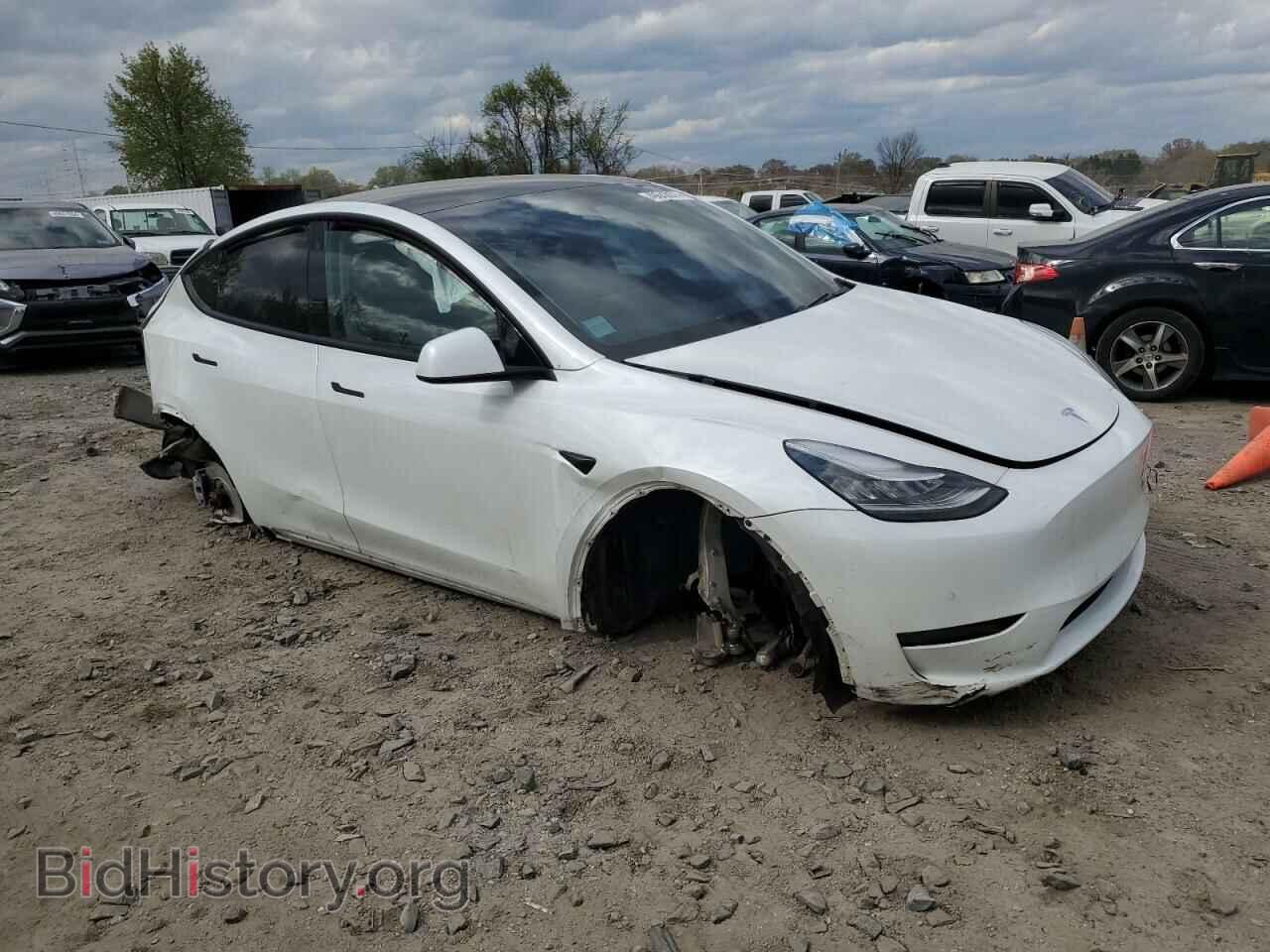 2020 TESLA MODEL Y - VIN: 5YJYGDEEXLF008395 - Photo 4