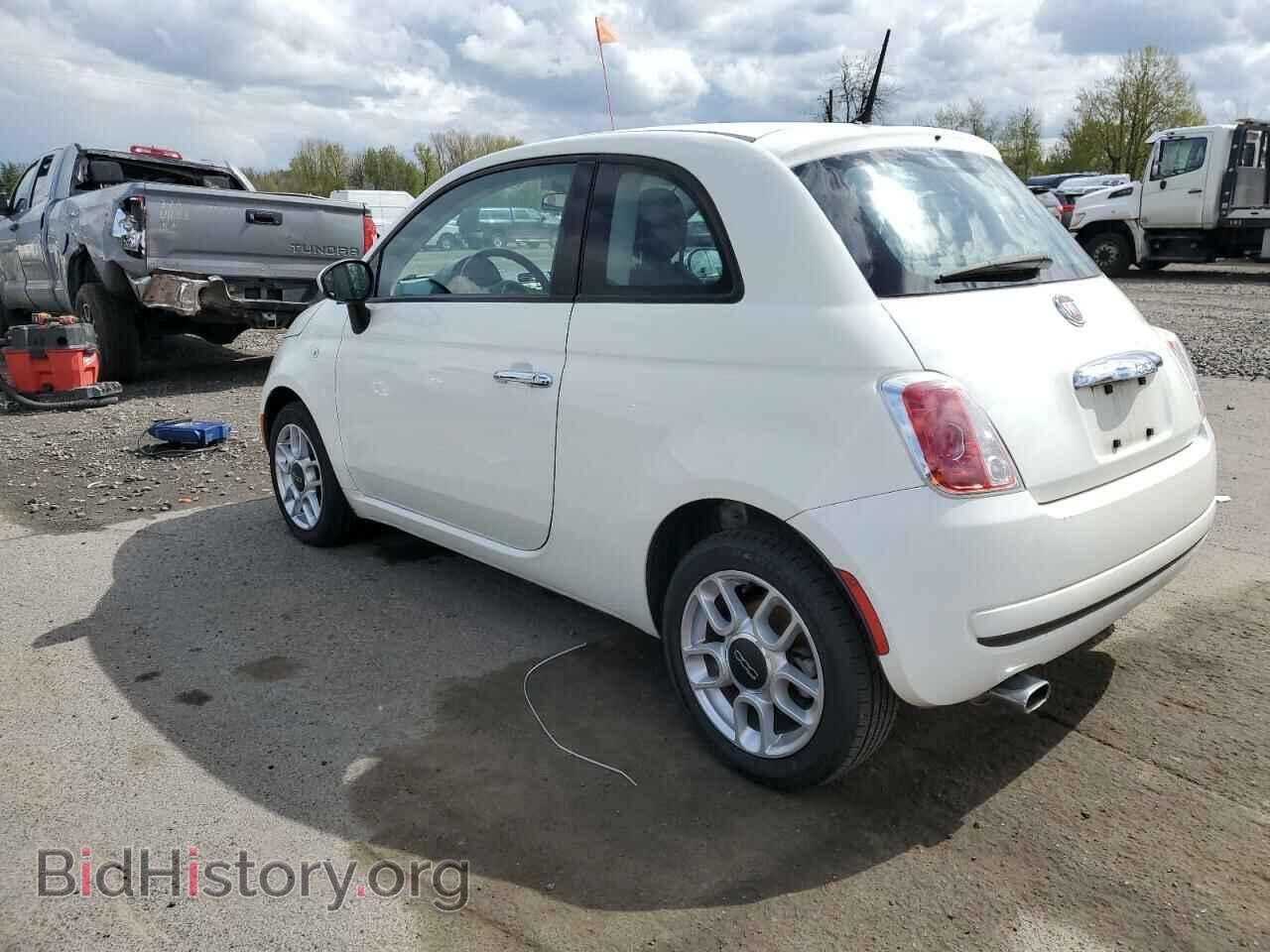 2015 FIAT 500 - VIN: 3C3CFFAR1FT590222 - Фото 2