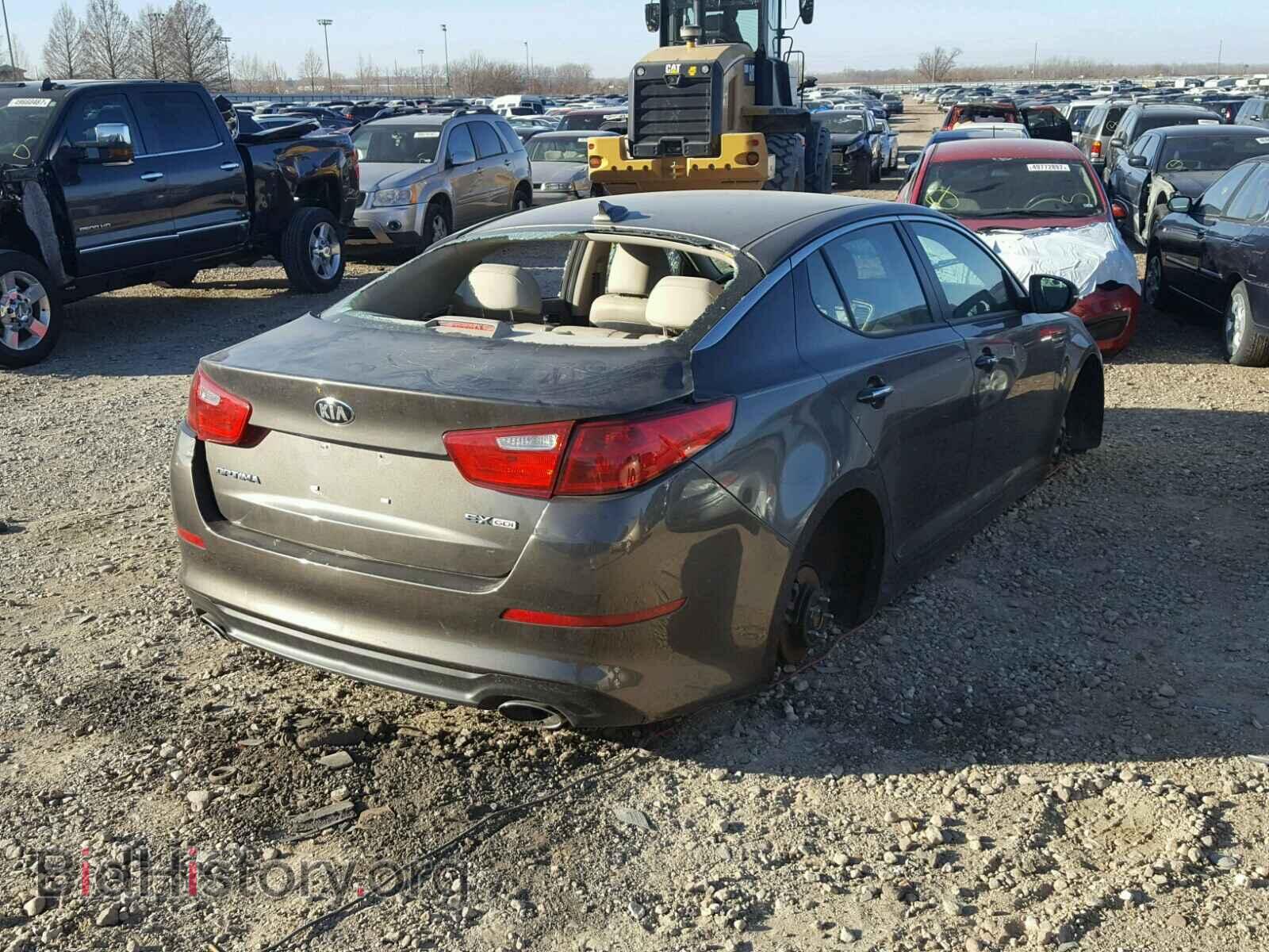 2015 KIA OPTIMA - VIN: 5XXGN4A75FG405300 - Фото 4