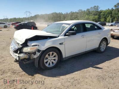 2012 Ford TAURUS SE, cream — VIN 1FAHP2DW7CG135678, Copart