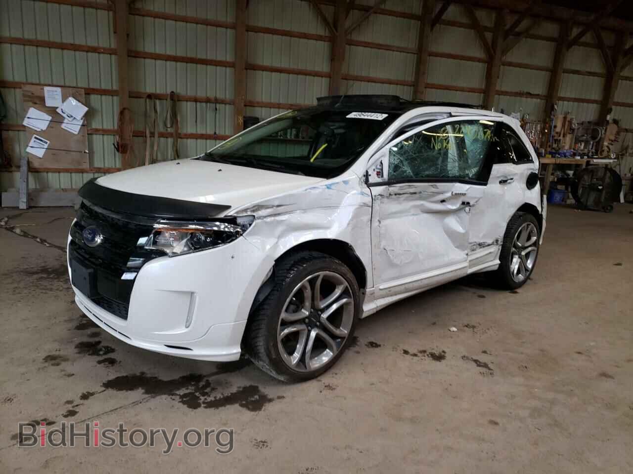 2014 FORD EDGE - VIN: 2FMDK4AK8EBA63111 - Фото 2