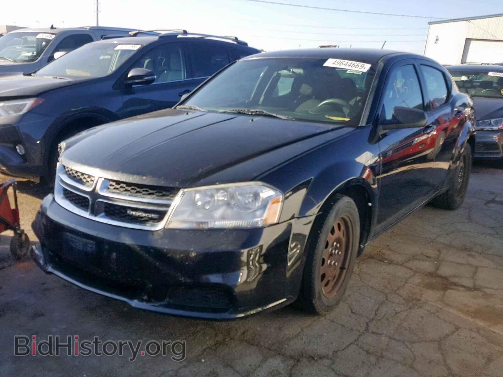 2012 DODGE AVENGER - VIN: 1C3CDZAB4CN148945 - Фото 2