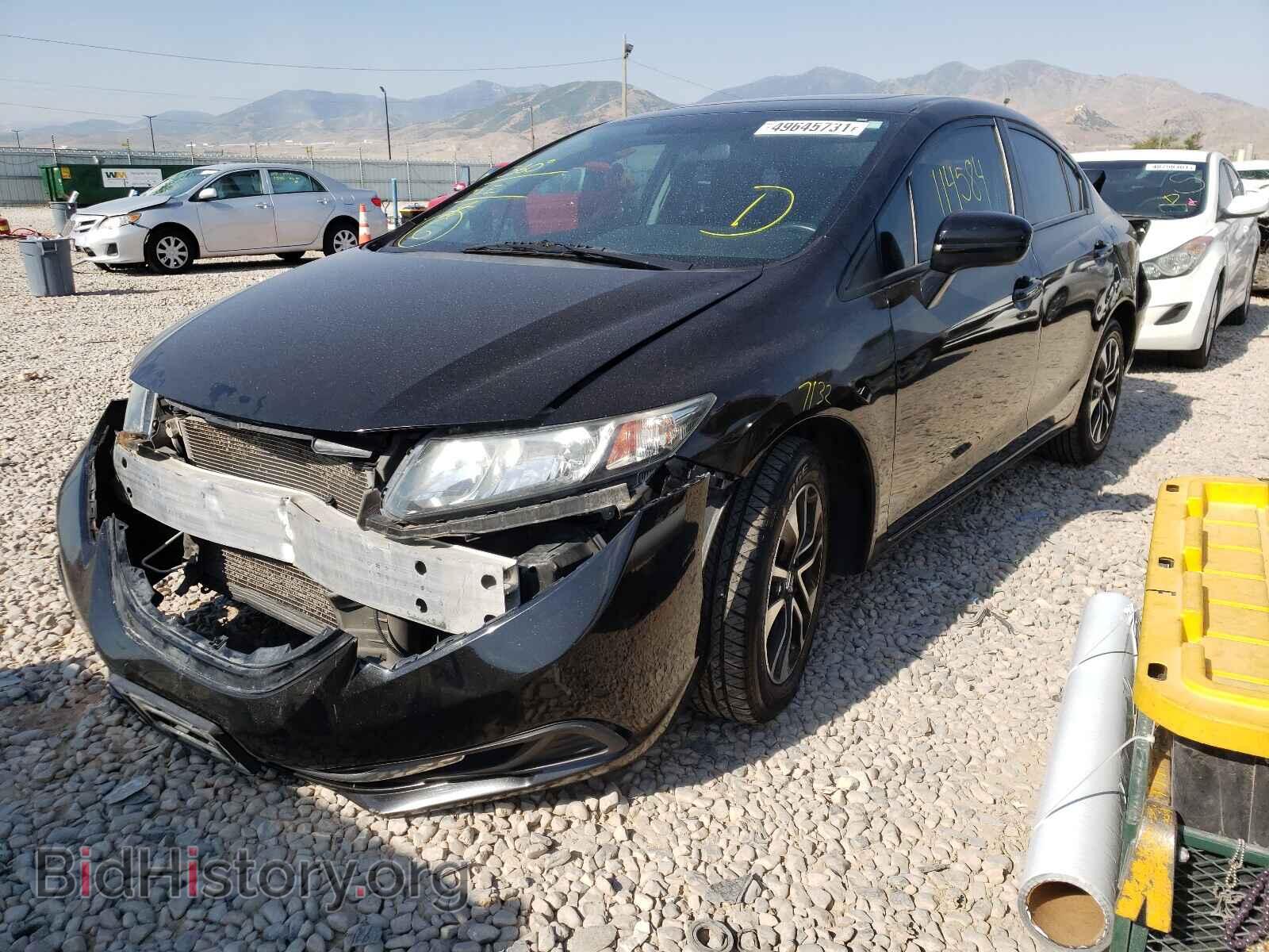 2015 HONDA CIVIC - VIN: 2HGFB2F88FH513824 - Фото 2