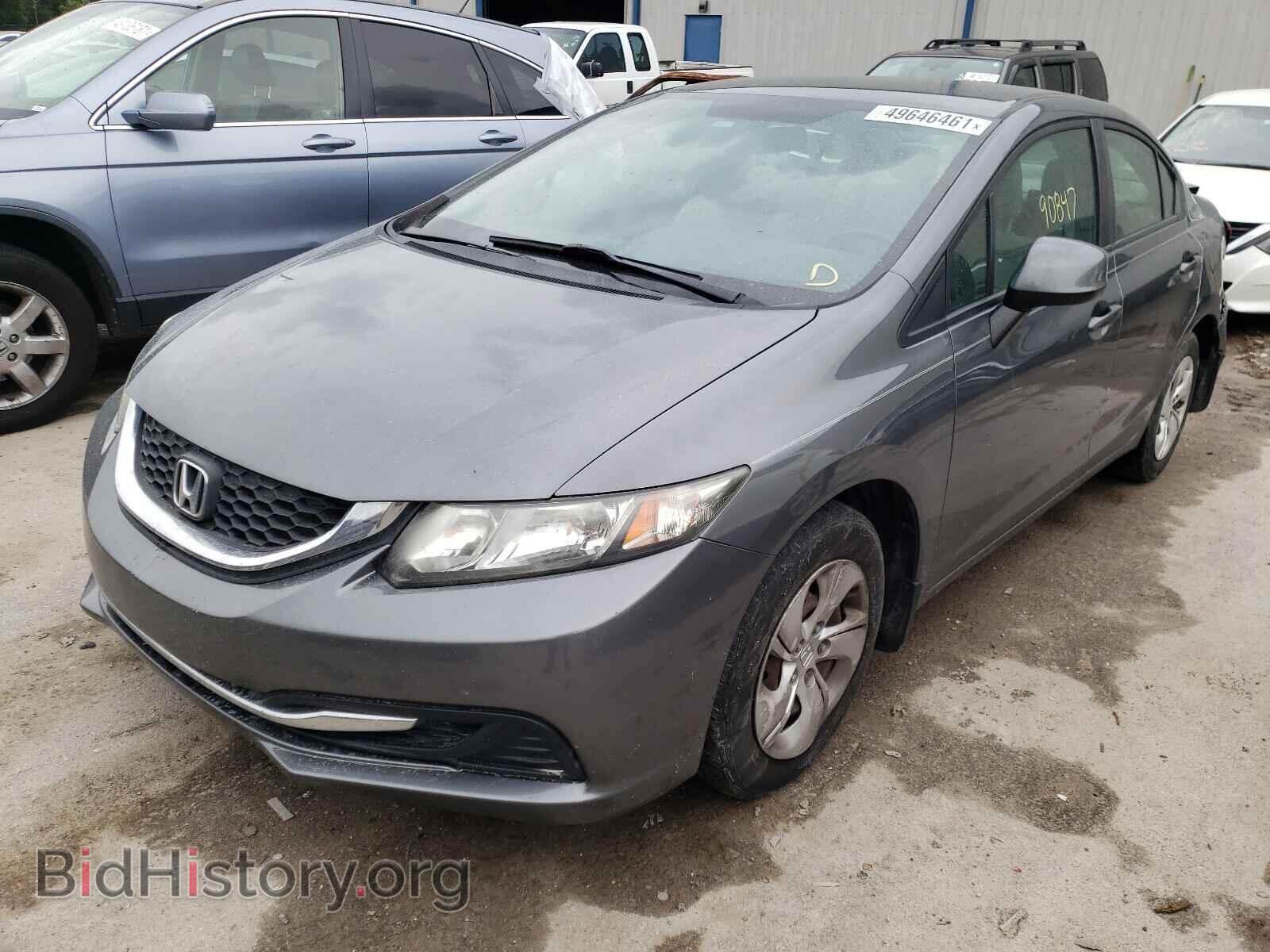 2013 HONDA CIVIC - VIN: 19XFB2F53DE094620 - Фото 2