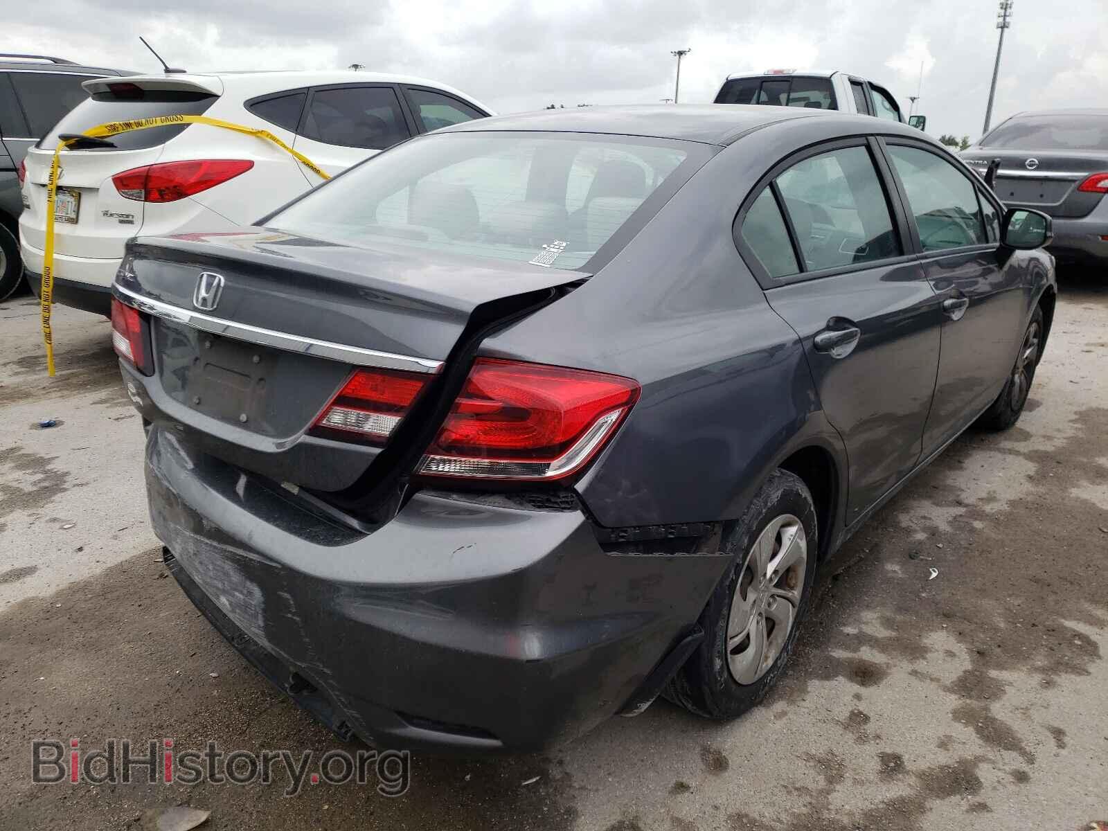 2013 HONDA CIVIC - VIN: 19XFB2F53DE094620 - Фото 4
