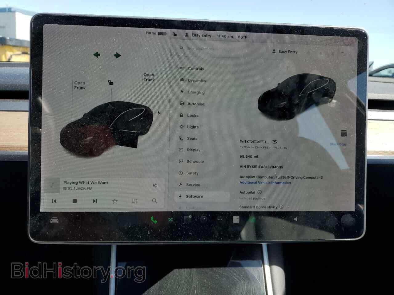 2020 TESLA MODEL 3 - VIN: 5YJ3E1EA8LF704605 - Photo 9