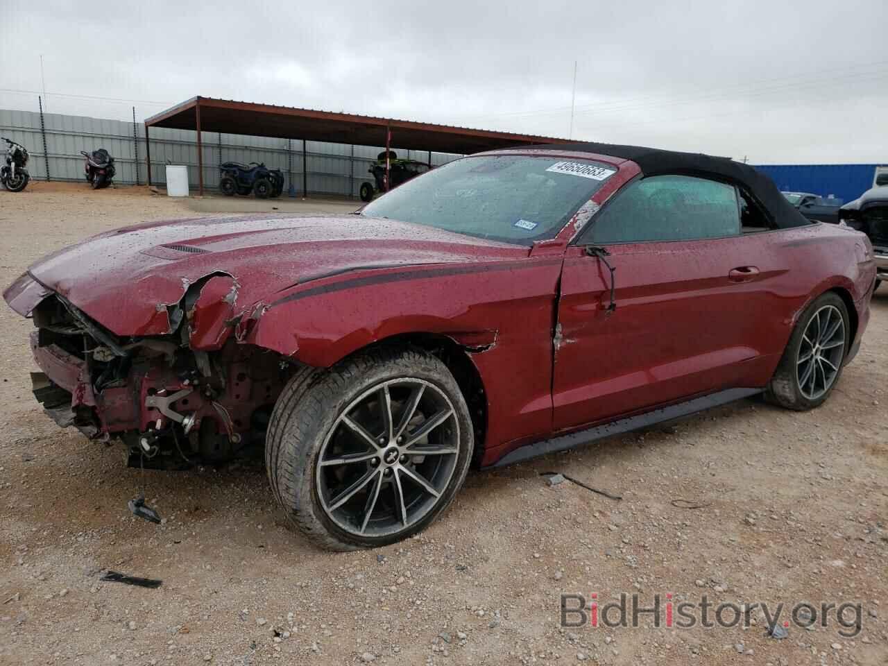 Photo 1FATP8UH8K5159481 - FORD MUSTANG 2019