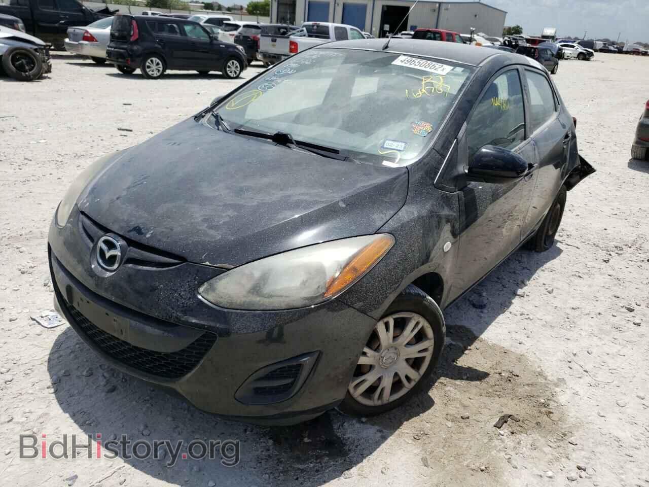 2013 MAZDA 2 - VIN: JM1DE1KZ4D0169707 - Фото 2