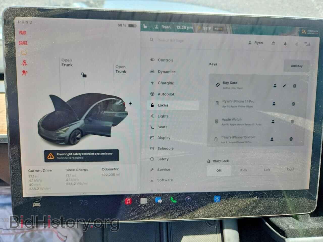 2021 TESLA MODEL 3 - VIN: 5YJ3E1EA4MF986145 - Фото 9