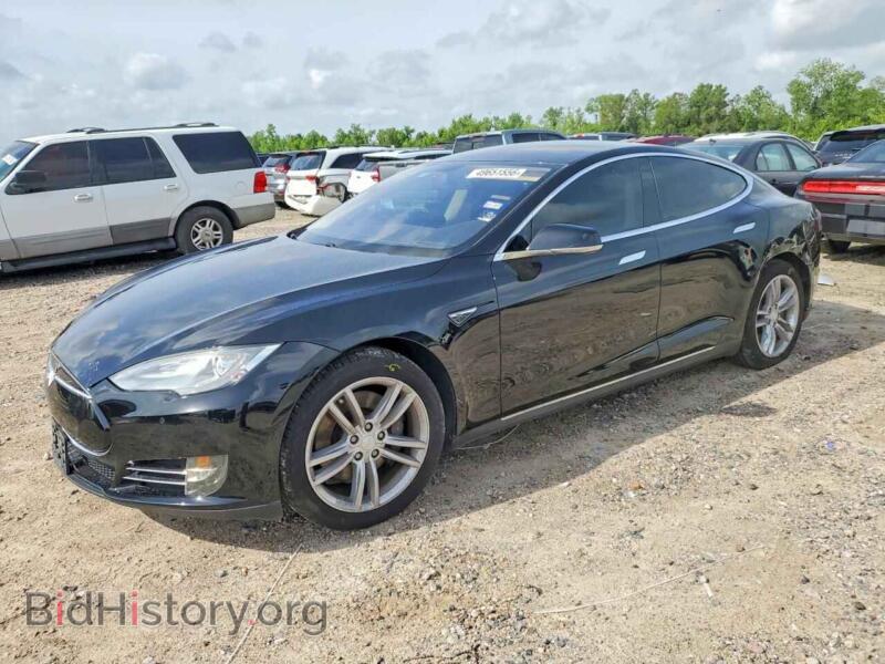 2013 Tesla MODEL S (VIN 5YJSA1DN1DFP22554) — фото 1 из 14, Copart, повреждение: задняя часть