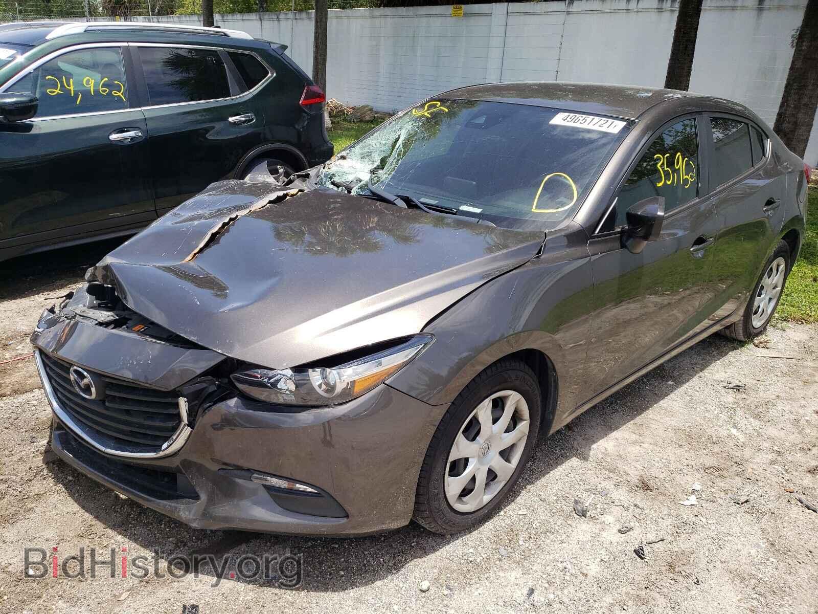 2018 MAZDA 3 - VIN: 3MZBN1U73JM164622 - Фото 2